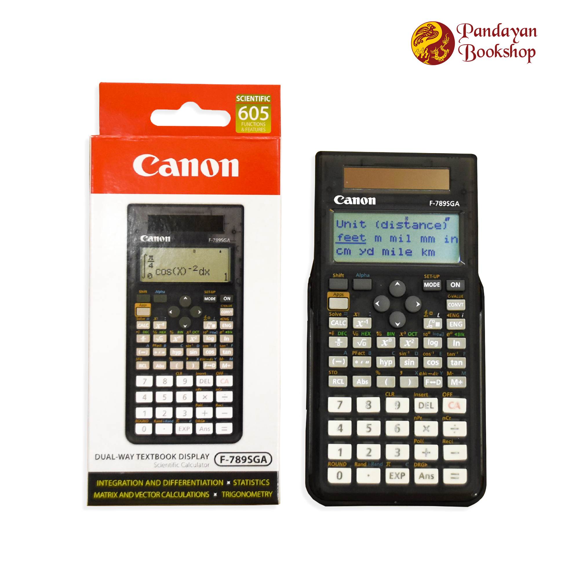 Canon F-789SGA-TBK Scientific Calculator