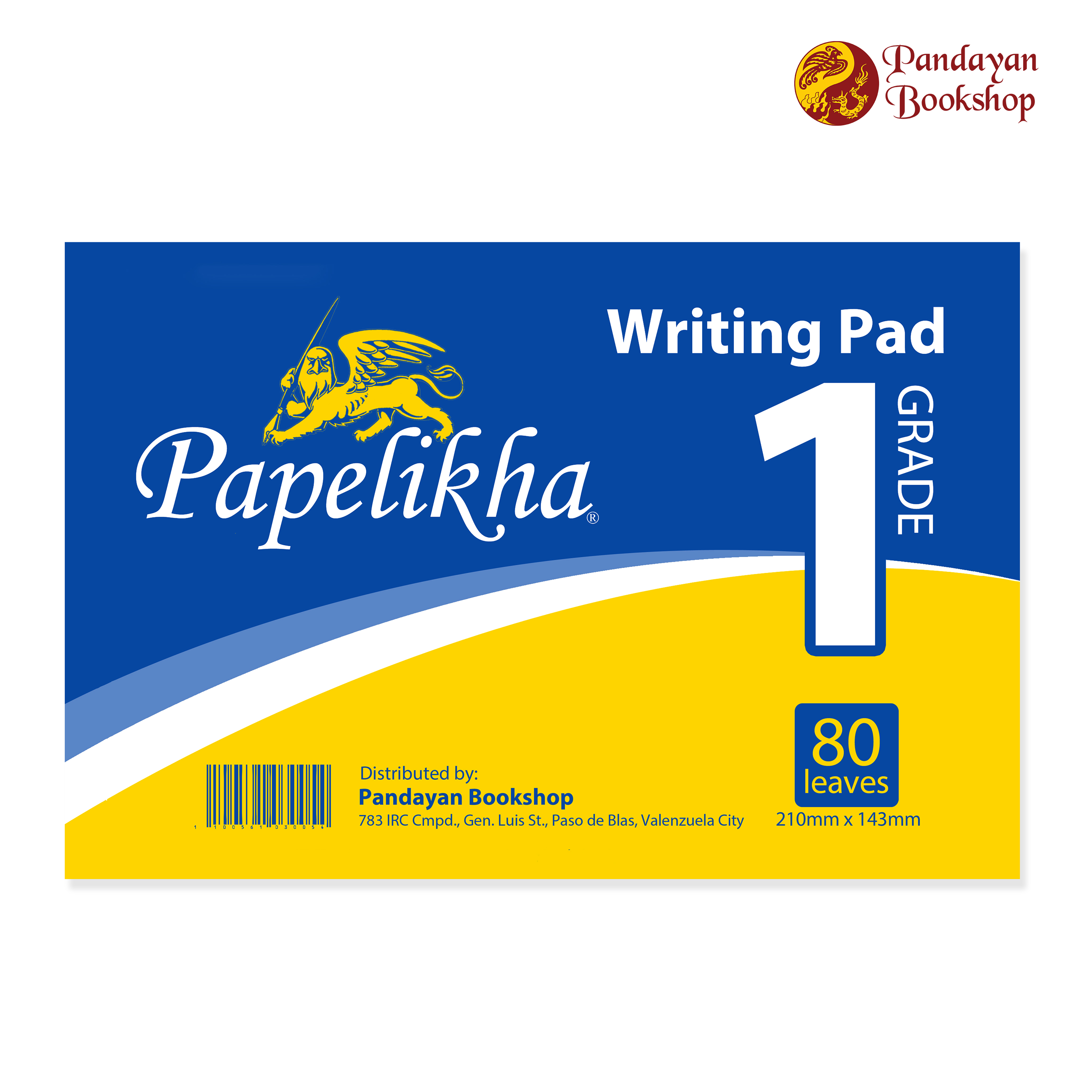 Papelikha Grade 1 Writing Pad 3s 80 leaves