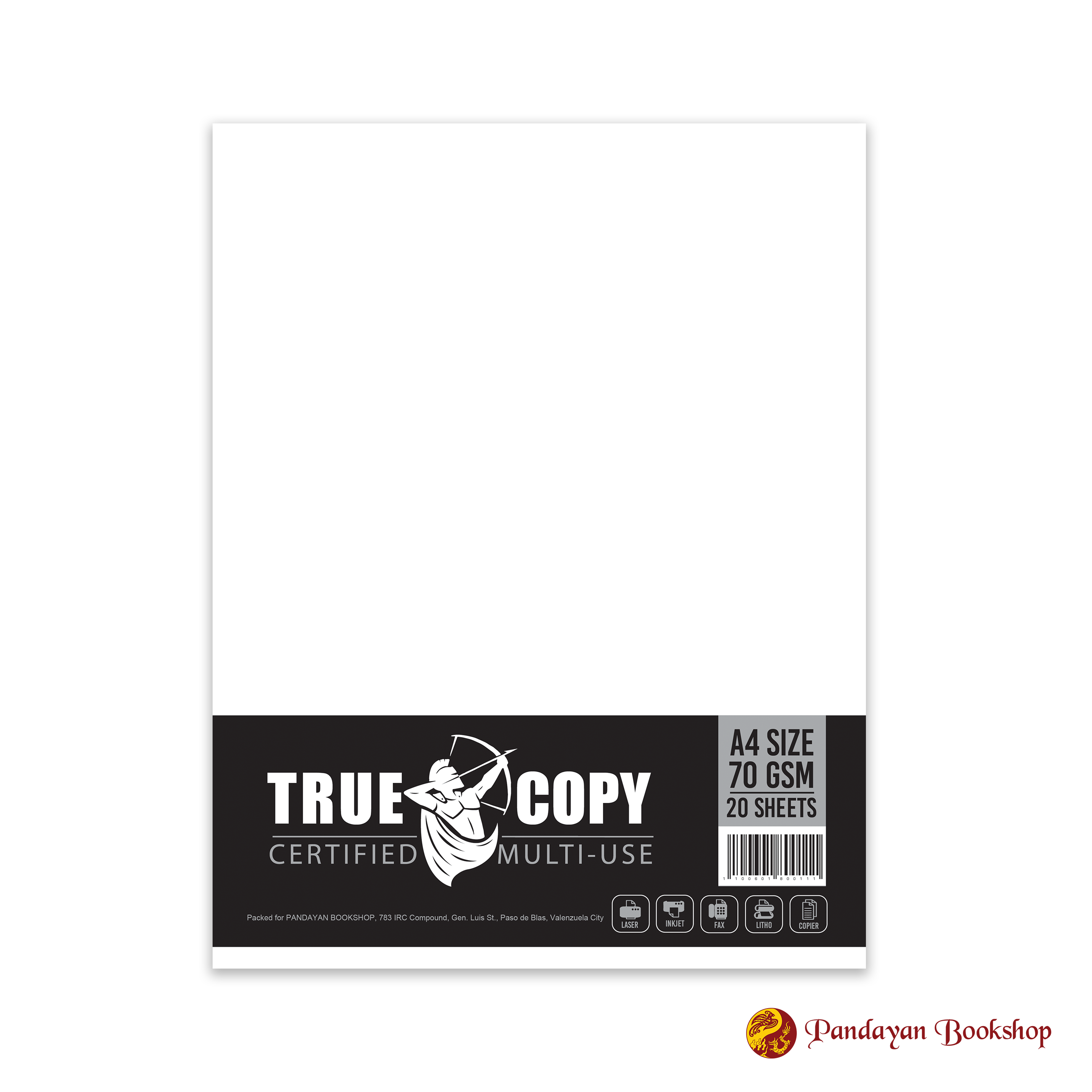 True Copy Multi-Use Paper 70gsm A4 20 Sheets