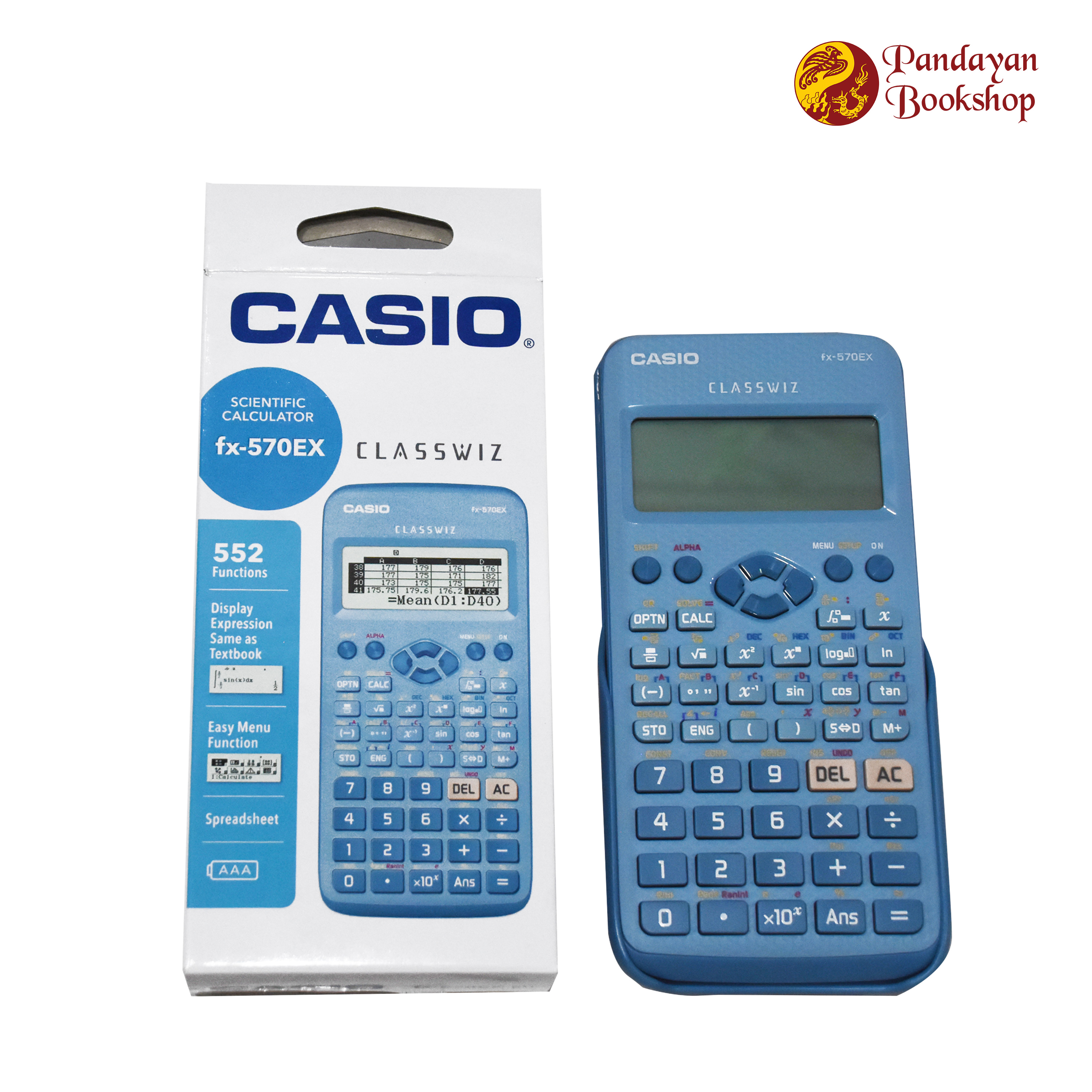Casio Classwiz FX-570EX-BU Scientific Calculator