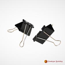 Pandayan Binder Clip Fold-Over Clasp Double Clip B